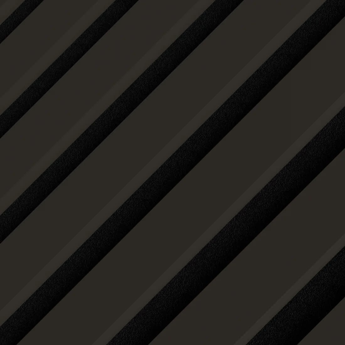 Board Grey acoustic slat wall panel, close detail of the slats and the felt in the gaps