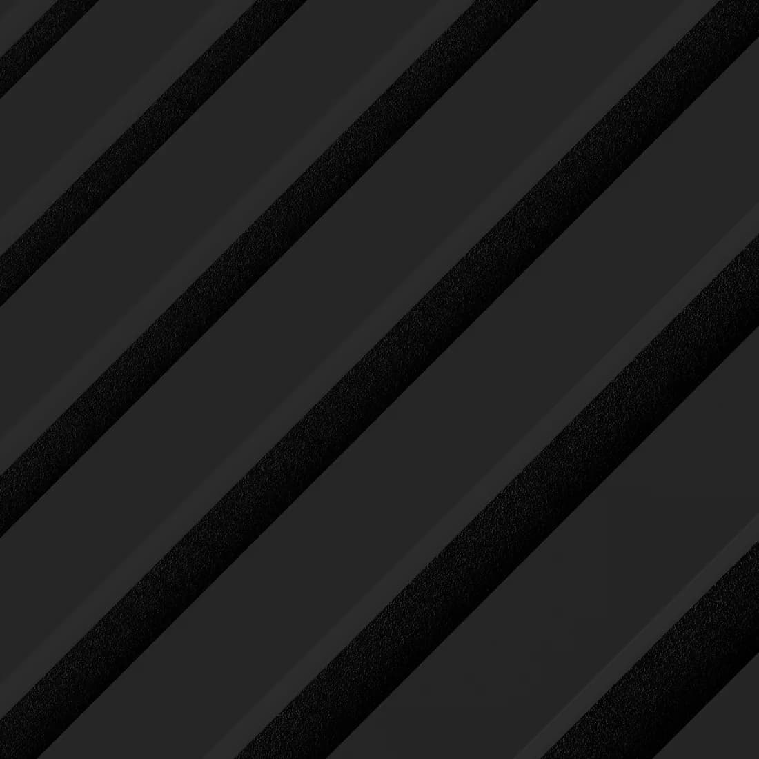 Storm Grey acoustic slat wall panel, close detail of the slats and the felt in the gaps
